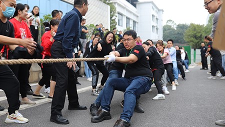 凝心聚力 團結(jié)奮進——西迪首屆拔河比賽取得圓滿成功